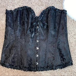 Amazing Black Lacy Corset